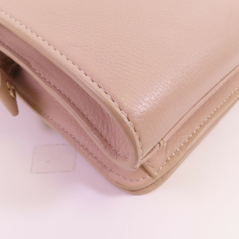 Tory Burch 牛皮皮革Shoulder Bag金扣肩背袋-7