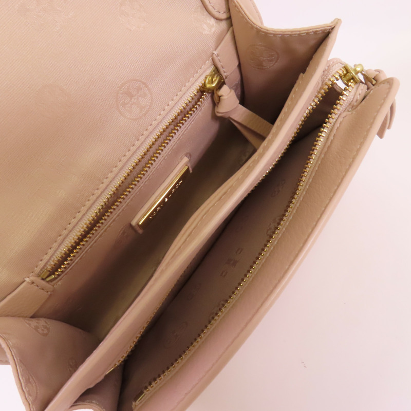 Tory Burch 牛皮皮革Shoulder Bag金扣肩背袋-13