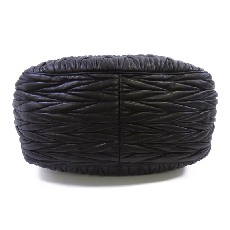 Miu Miu 羊皮皮革Tote Bag金扣肩背袋-3