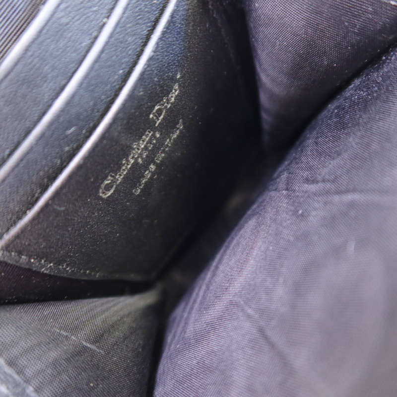 Dior 羊皮皮革Phone Bag金扣手挽肩背兩用袋-10