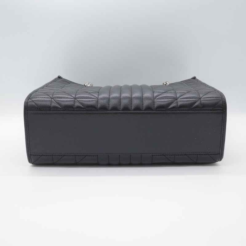 Gucci 古馳 GG Marmont  黑色 小牛皮 中型托特包-4