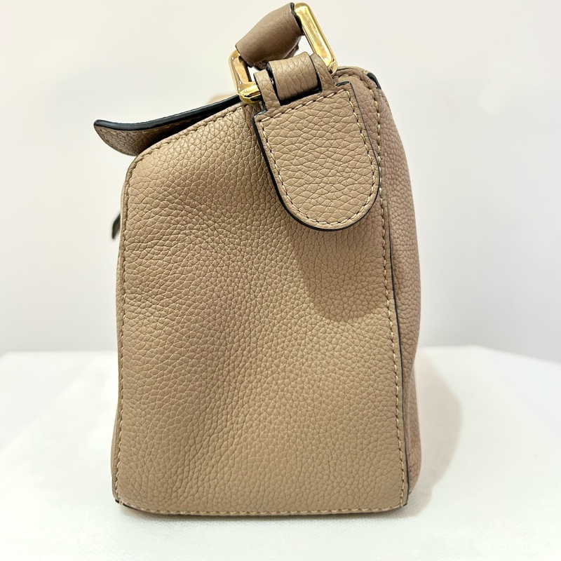 沙色牛皮金釦PUZZLE SMALL-4