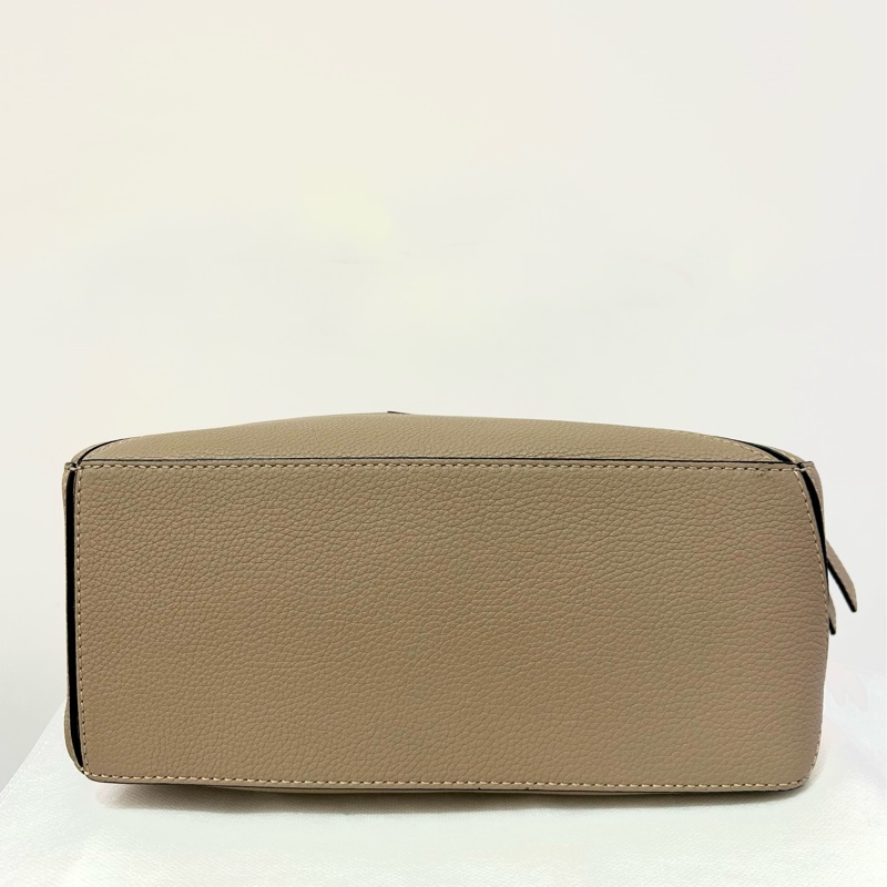 沙色牛皮金釦PUZZLE SMALL-5