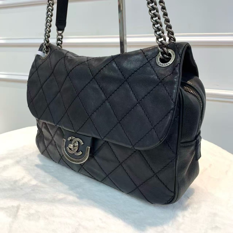 Chanel 愛丁堡斜孭袋 流蘇設計機場包-3