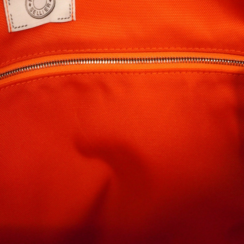 愛馬仕 Hermès Sac de Pansage 帆布手提包，海軍藍，飾有 K 字印記，女士兩用款-9