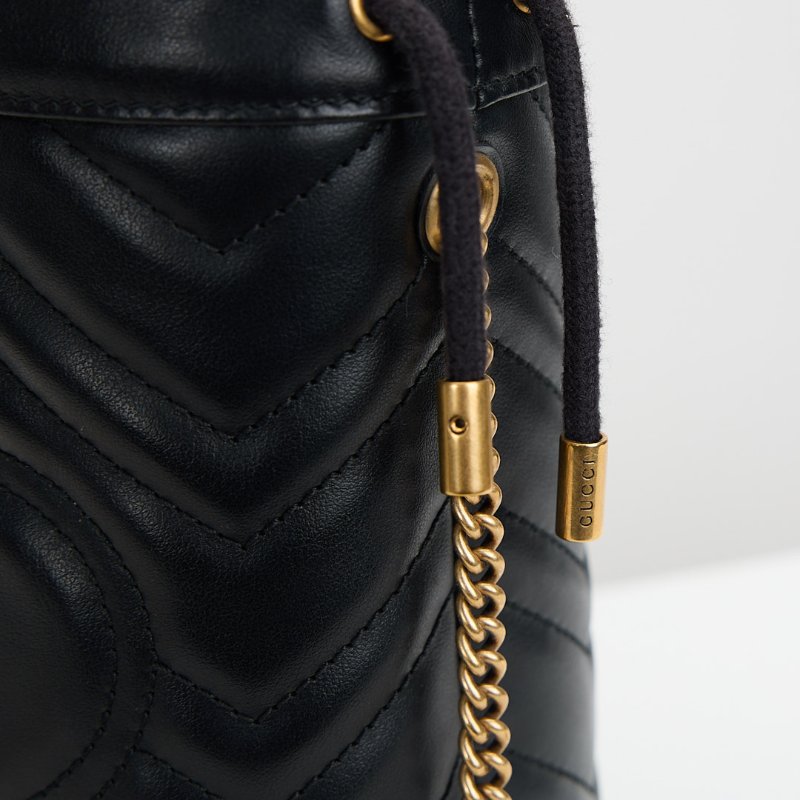 二手 Gucci marmont mini 水桶包-16