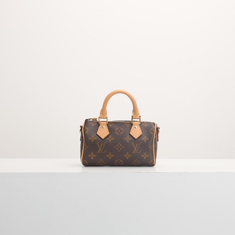 二手 Lv nano speedy 老花-0