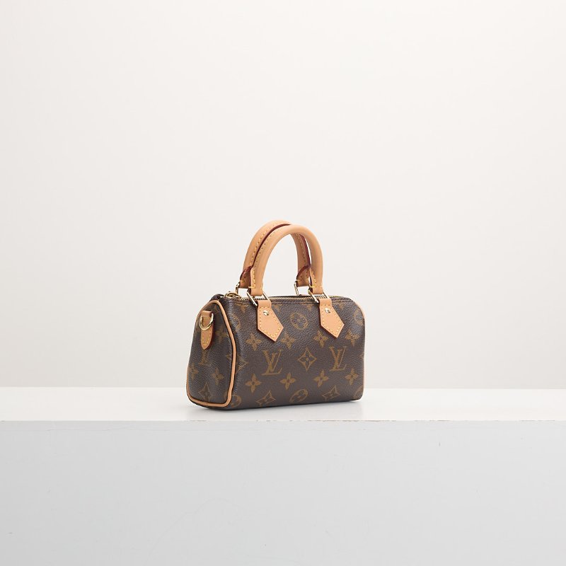 二手 Lv nano speedy 老花-1