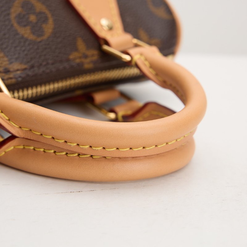 二手 Lv nano speedy 老花-10