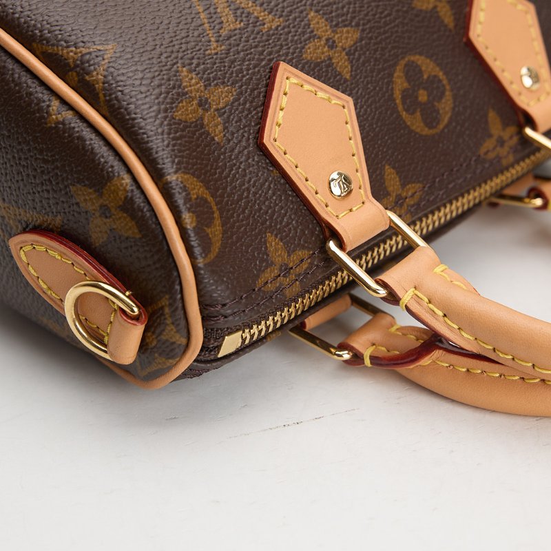 二手 Lv nano speedy 老花-13