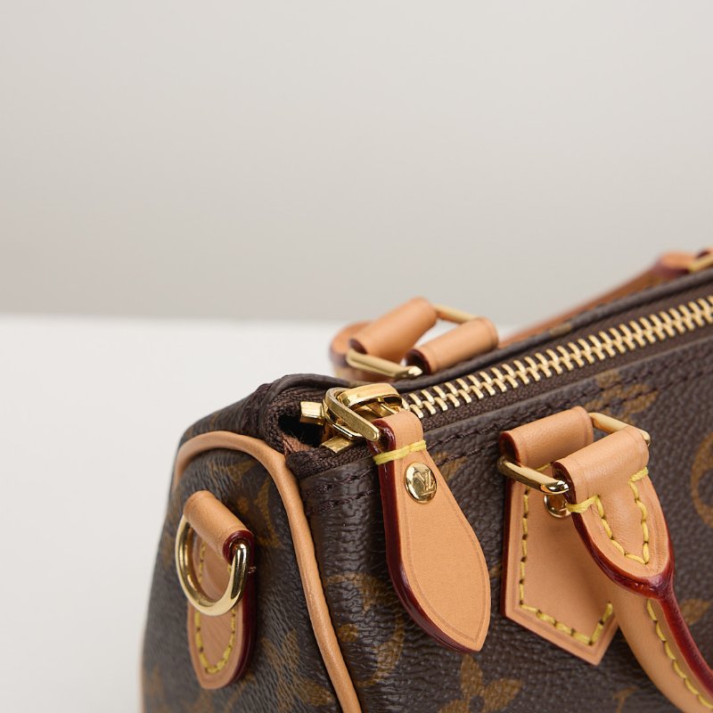 二手 Lv nano speedy 老花-17