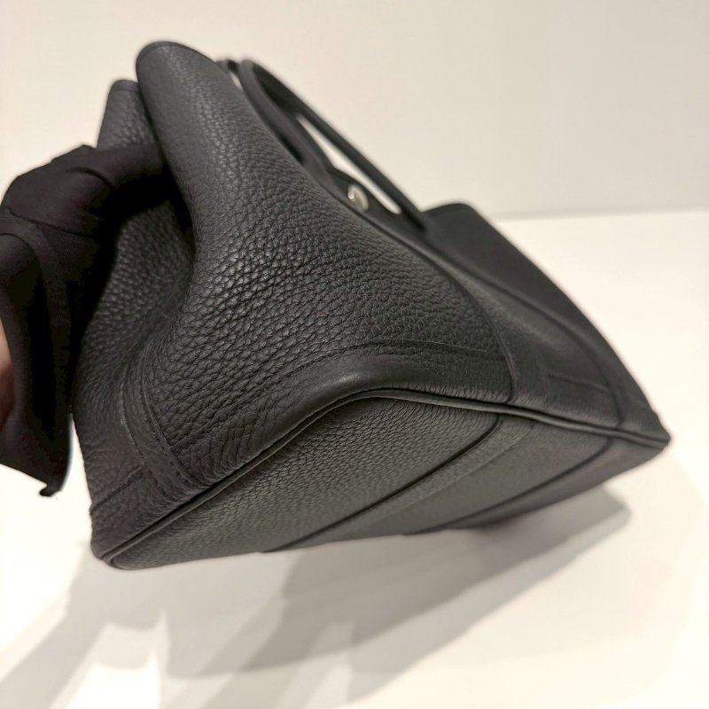 99新🆕 Hermès 愛馬仕 Garden Party 30 黑-7