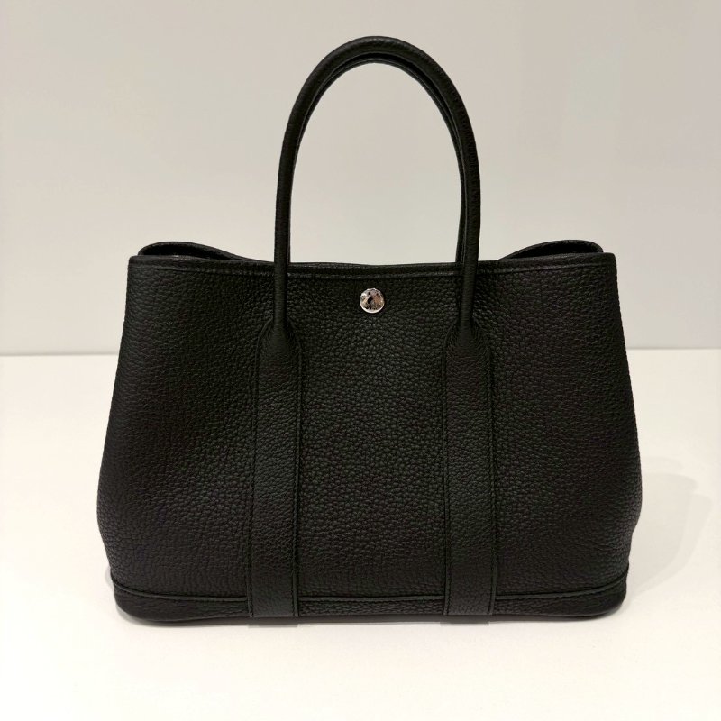99新🆕 Hermès 愛馬仕 Garden Party 30 黑-10