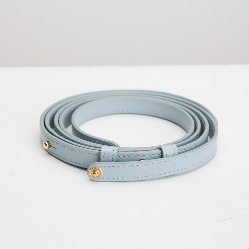 二手Celine mini凱旋門小包/冰川藍-18