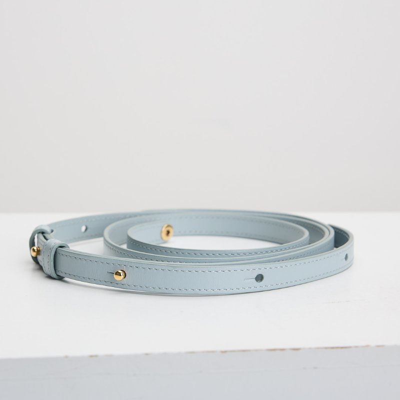 二手Celine mini凱旋門小包/冰川藍-19