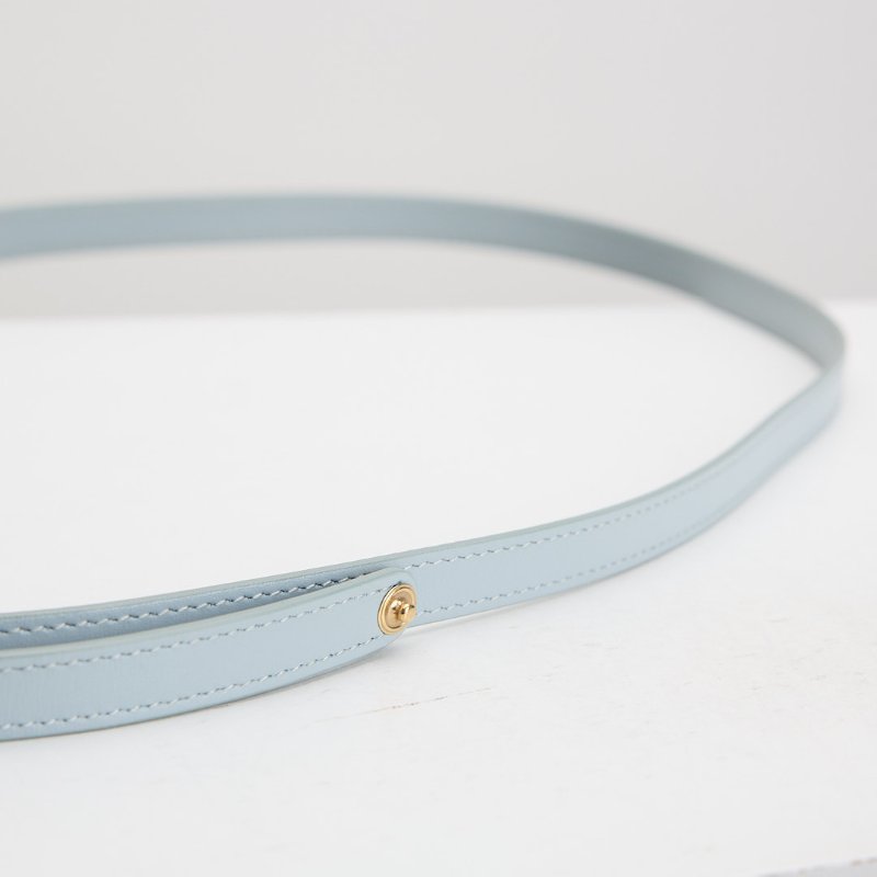 二手Celine mini凱旋門小包/冰川藍-20