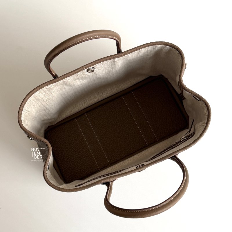 閒置新🙌🏻 Hermès 愛馬仕 Garden Party 30 大象灰-2