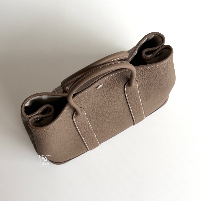 閒置新🙌🏻 Hermès 愛馬仕 Garden Party 30 大象灰-3