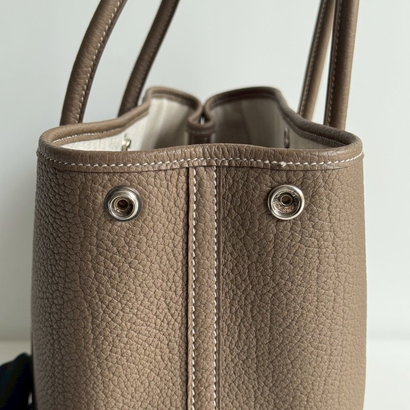 閒置新🙌🏻 Hermès 愛馬仕 Garden Party 30 大象灰-9