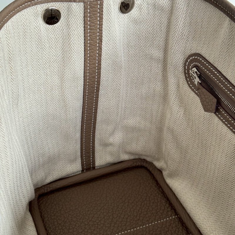 閒置新🙌🏻 Hermès 愛馬仕 Garden Party 30 大象灰-15