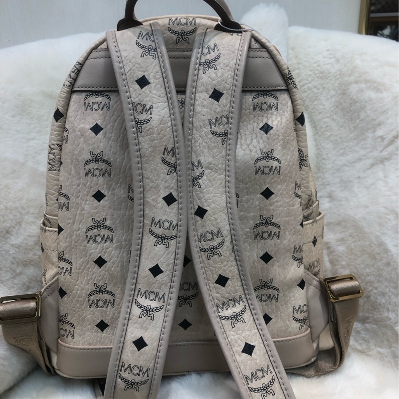 MCM 米杏色 兩用背囊 XB318-4