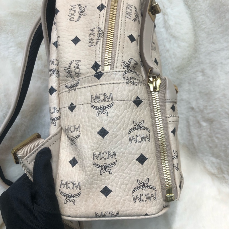 MCM 米杏色 兩用背囊 XB318-6