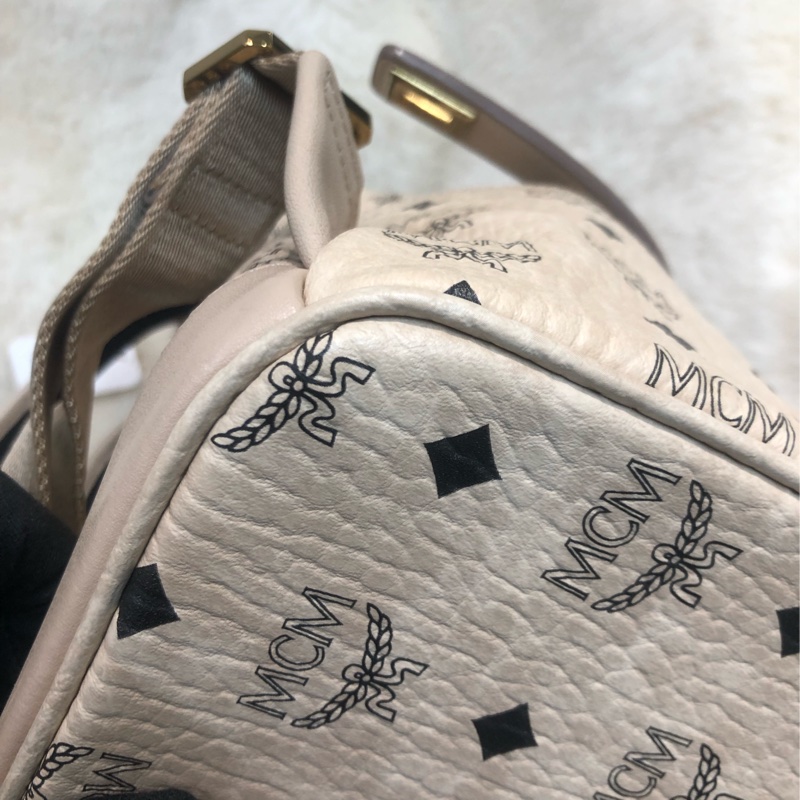 MCM 米杏色 兩用背囊 XB318-14