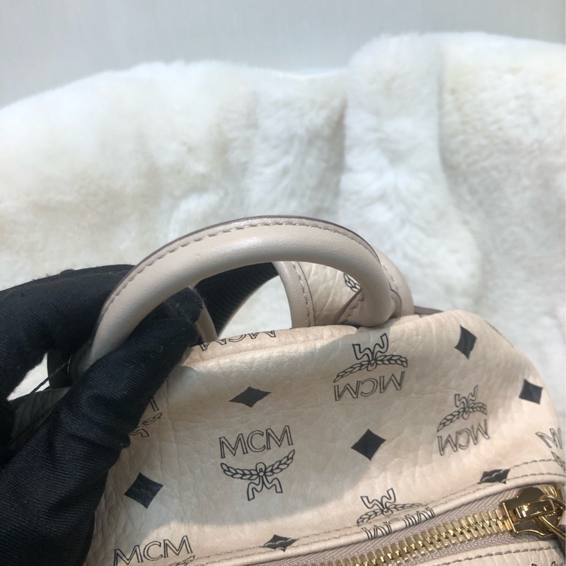 MCM 米杏色 兩用背囊 XB318-16