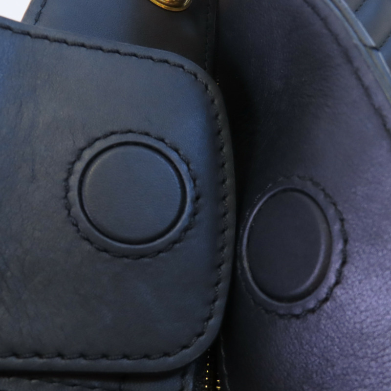 LOUIS VUITTON 牛皮皮革New Wave金扣鏈帶肩背袋-14