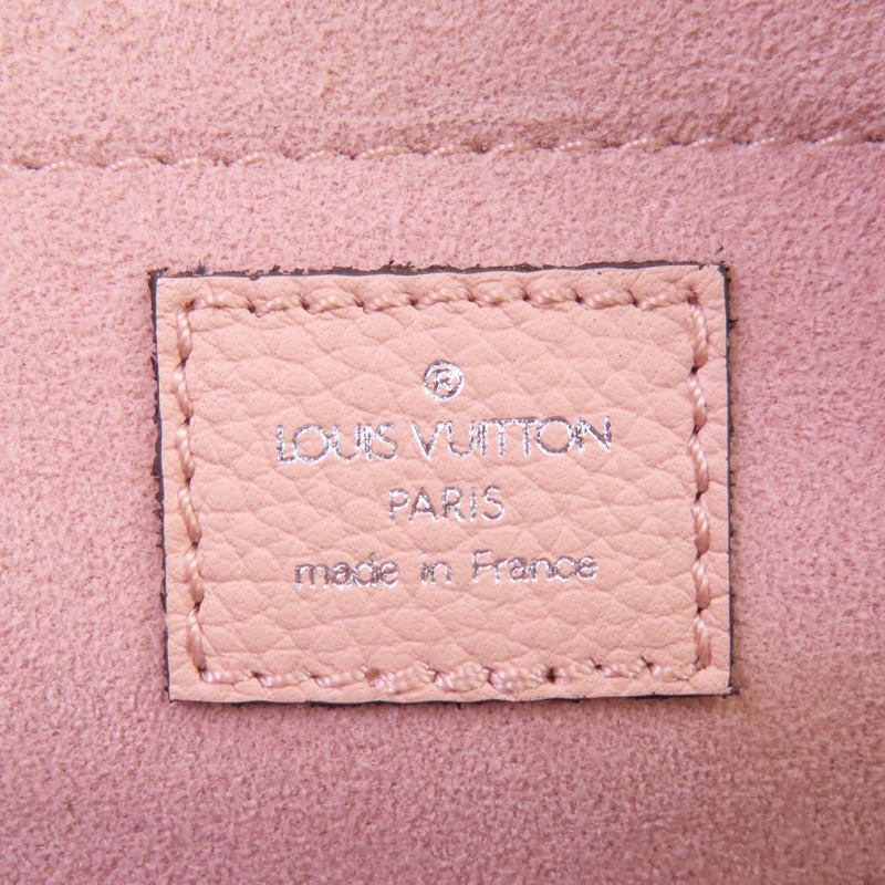 LOUIS VUITTON Monogram Mahina Scala Mini Pouch銀扣肩背袋-12