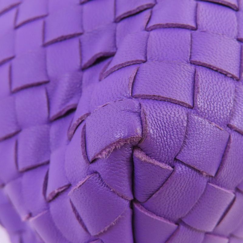 BOTTEGA VENETA 織紋皮革Olimpia鏈帶手挽袋-7