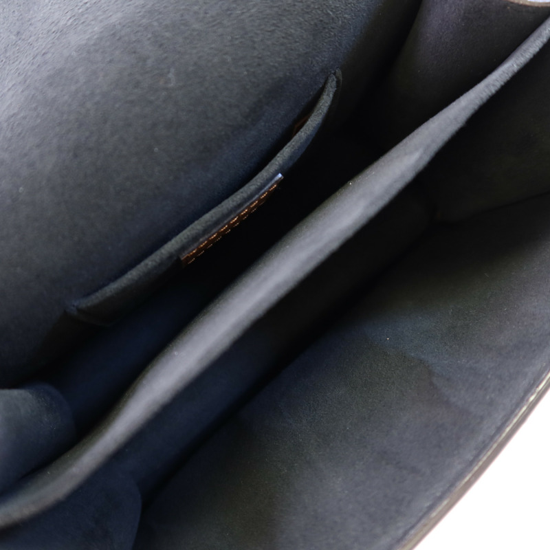 LOUIS VUITTON Monogram Reverse Mini Dauphine金扣肩背袋-13