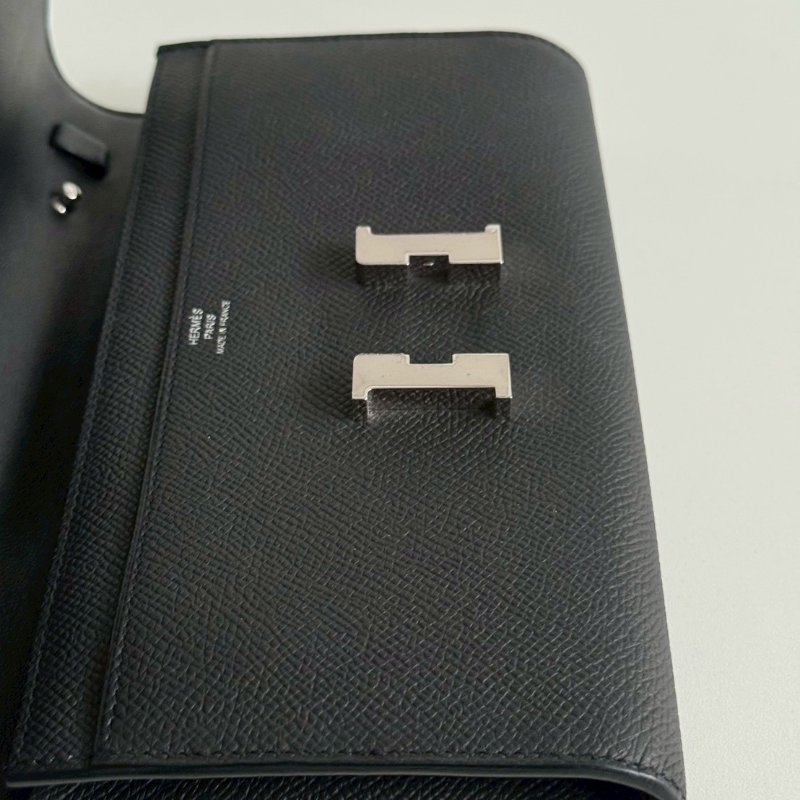 閒置新🙌🏻 Hermès 愛馬仕 Constance To Go 黑色銀釦-13