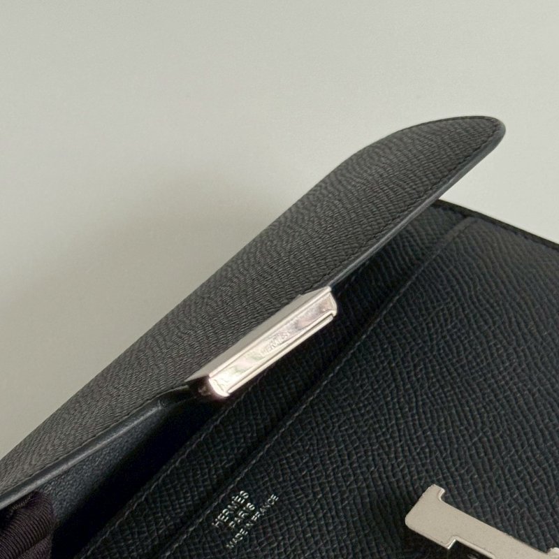 閒置新🙌🏻 Hermès 愛馬仕 Constance To Go 黑色銀釦-16