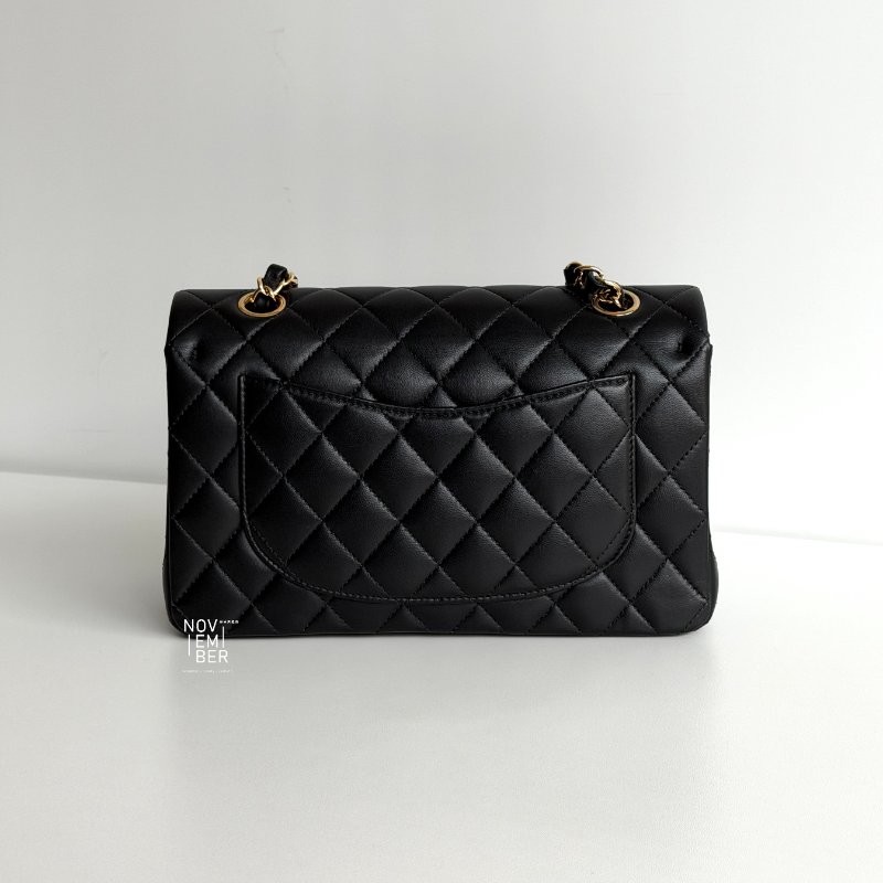 閒置新🙌🏻 有購證🔖 Chanel 香奈兒 CF23 黑色金釦-6