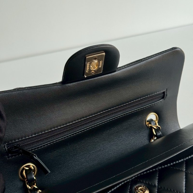 閒置新🙌🏻 有購證🔖 Chanel 香奈兒 CF23 黑色金釦-11