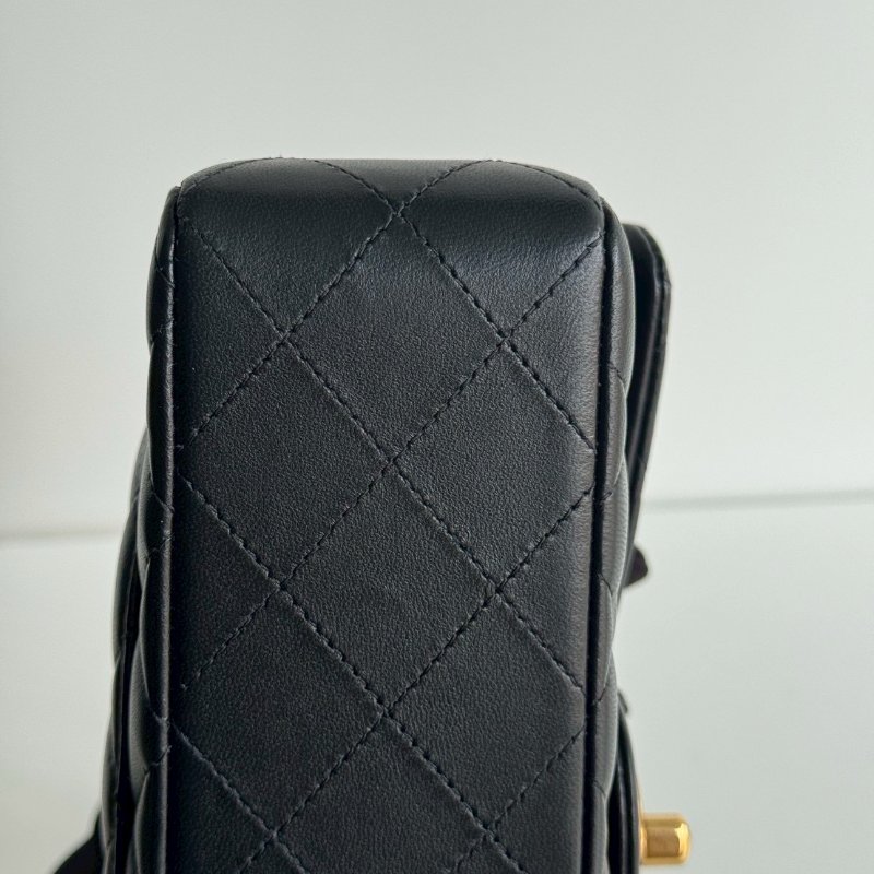 閒置新🙌🏻 有購證🔖 Chanel 香奈兒 CF23 黑色金釦-12