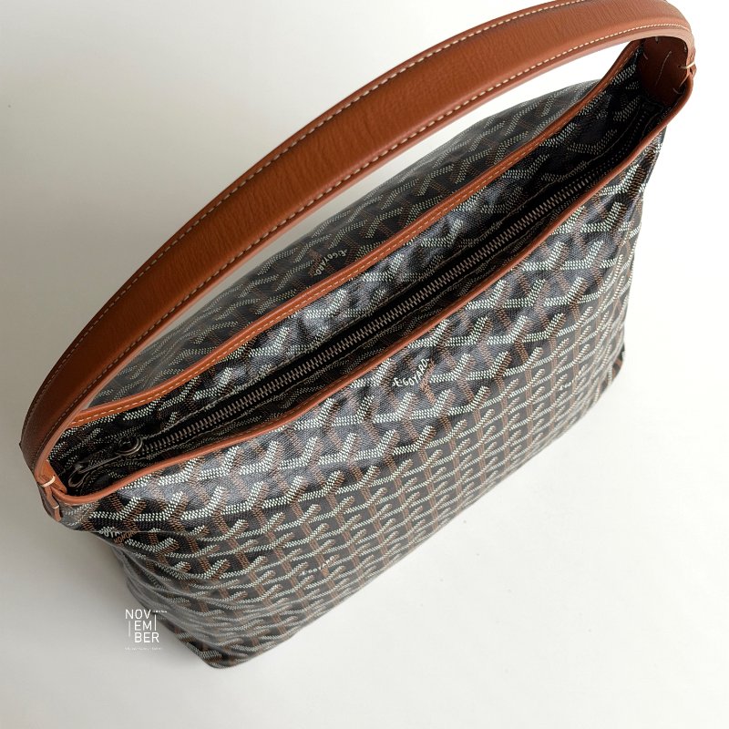 99新🆕 Goyard 戈雅 Hobo 黑棕-3