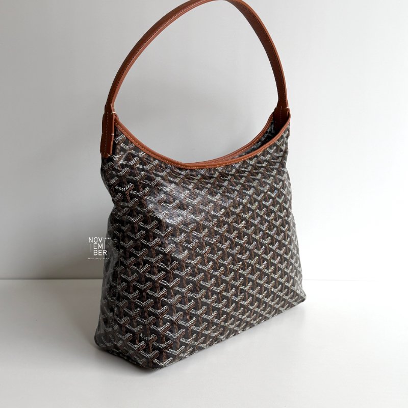 99新🆕 Goyard 戈雅 Hobo 黑棕-4