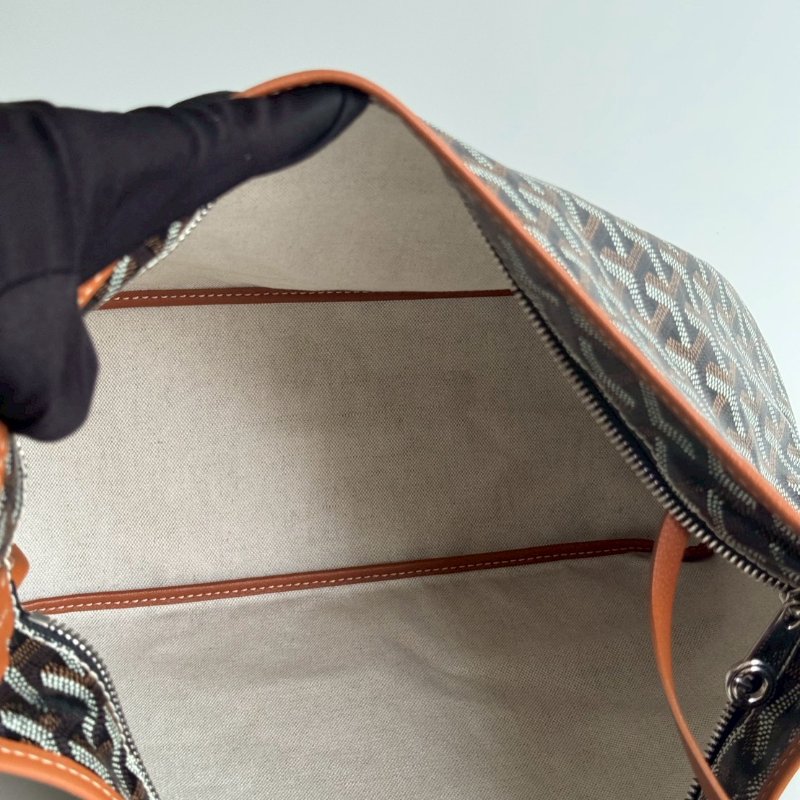 99新🆕 Goyard 戈雅 Hobo 黑棕-7