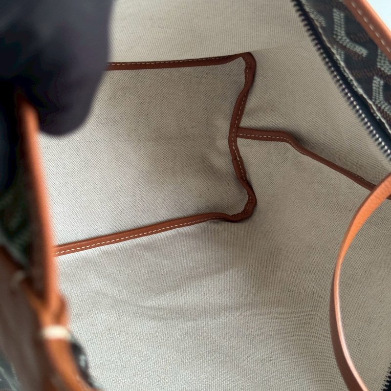 99新🆕 Goyard 戈雅 Hobo 黑棕-8