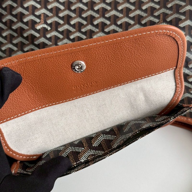 99新🆕 Goyard 戈雅 Hobo 黑棕-10