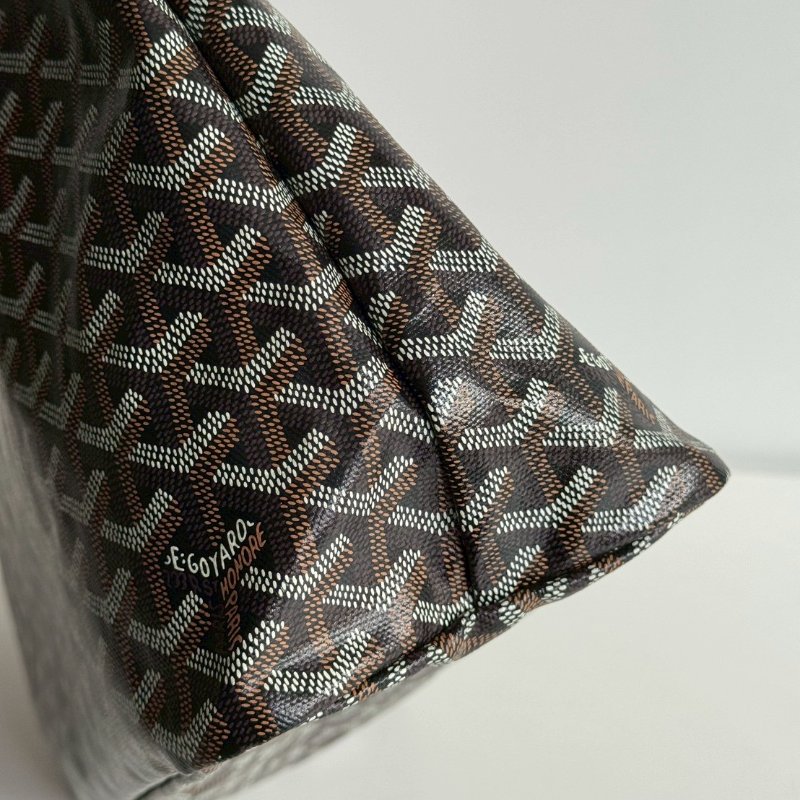 99新🆕 Goyard 戈雅 Hobo 黑棕-14