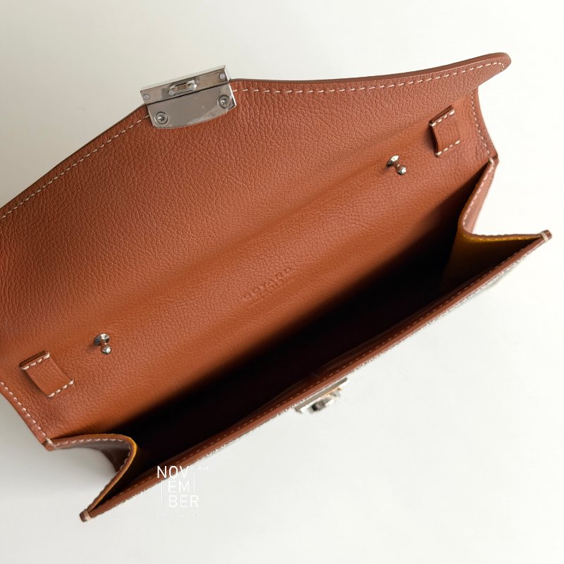 閒置新有購證🙌🏻 Goyard 戈雅 Chypre Wallet-Pouch 相機包 棕-1