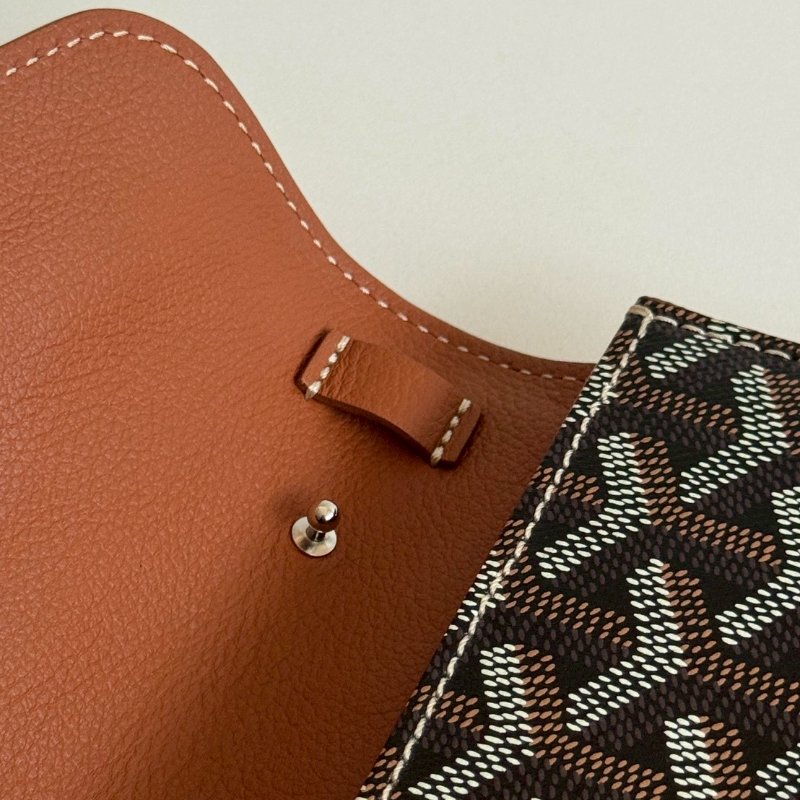 閒置新有購證🙌🏻 Goyard 戈雅 Chypre Wallet-Pouch 相機包 棕-7