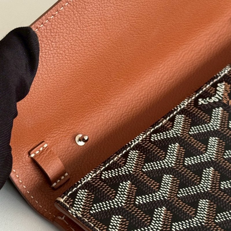 閒置新有購證🙌🏻 Goyard 戈雅 Chypre Wallet-Pouch 相機包 棕-12