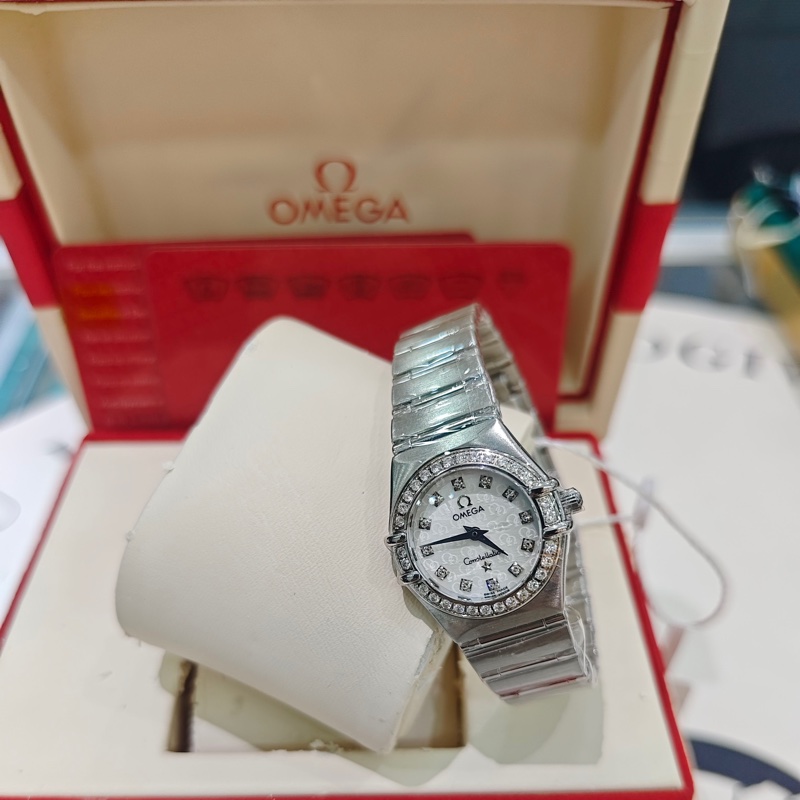 歐米茄/Omega 星座 1460.75.00 石英 精鋼 22毫米-9