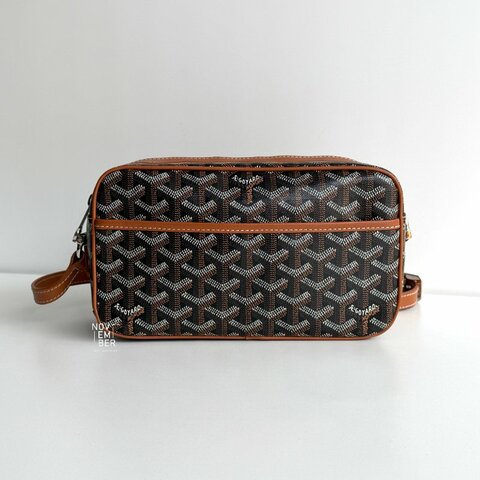 99新🆕 Goyard 戈雅 Cap-Vert PM Bag 相機包 黑棕