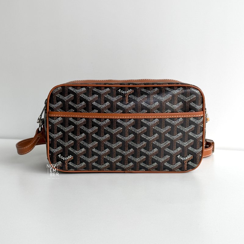 99新🆕 Goyard 戈雅 Cap-Vert PM Bag 相機包 黑棕-0