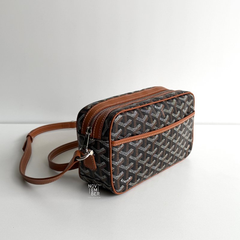 99新🆕 Goyard 戈雅 Cap-Vert PM Bag 相機包 黑棕-1